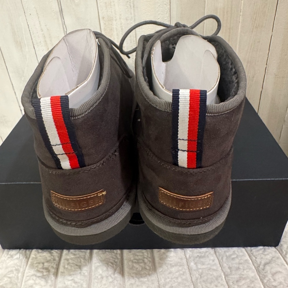 Tommy Hilfiger Men’s Welsh Fashion Boot - Size 12 - Dark Brown - Picture 5 of 8